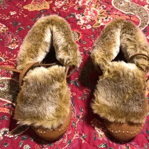 Toms fur lined boots
